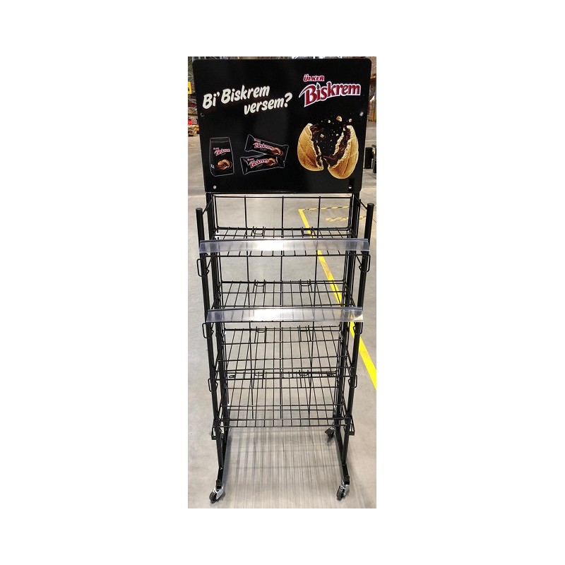 Biskrem Metal Stand 1X1 1 Biskrem Metal Stand 1X1 1