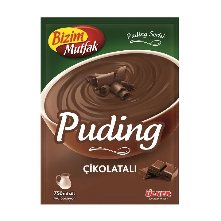 Bizim Mutfak Cikolatali Toz Puding 107G 12X2 Stock