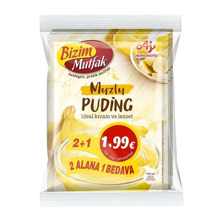 Bizim Mutfak Muzlu Puding 120Grx24