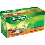 Dogadan Yesil Cay Papaya Coconut Bitki Cayi X12 D