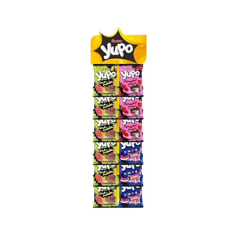 Yupo Jelly Mix 80G Askili Stand 12X6 72