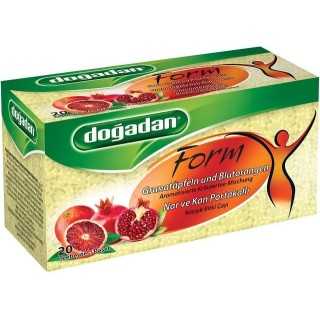 Infusion Minceur à la Grenade et à l’Orange Sanguine – Doğadan Form 12x20 | Tisane turque fruitée et antioxydante