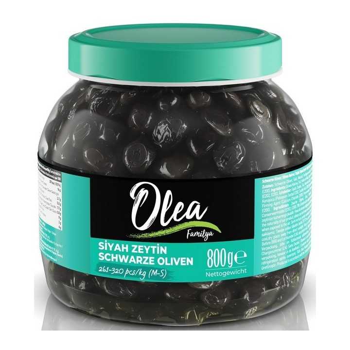 Olea Siyah Zeytin 261-320 Klb 800G 6X1 6