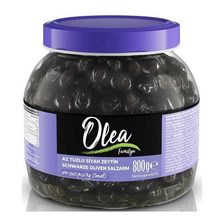 Olea Siyah Zeytin Az Tuzlu 291-320 Klb 800G 6X1 6