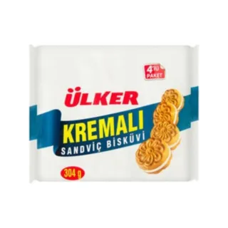 Ulker Banane Kremali Biscuit 4X61Gr X11