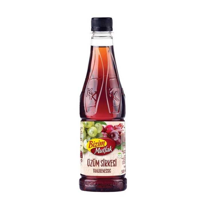 Bizim Mutfak Uzum Sirkesi 500 Ml 24X1 24