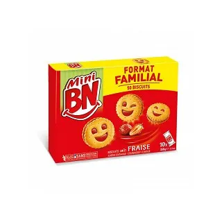 Bn Mini Gout Fraise Familial (10 Pochons) 350Gx8