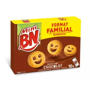 Bn Mini Gout Chocolat Familial (10 Pochons) 350Gx8