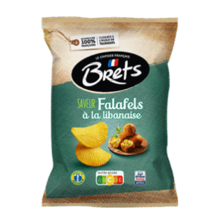 Chips Brets Saveur Falafels Liban Lot De 10X125G