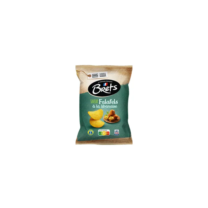Chips Brets Saveur Falafels Liban Lot De 10X125G