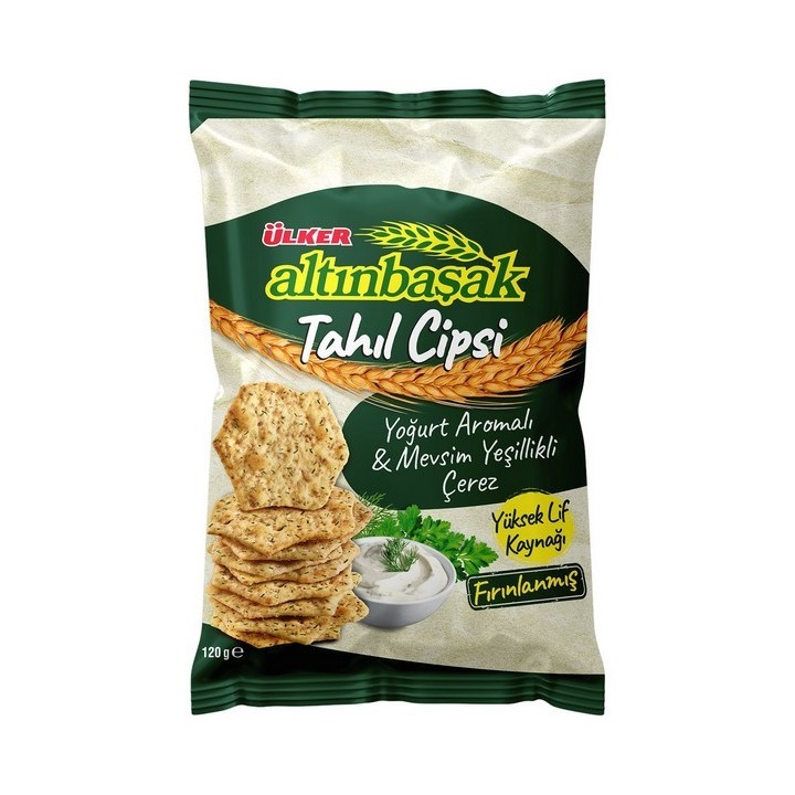 Altinbasak Tahil Cipsi Yog Mevsim Yesillikli 120G 14X1 14