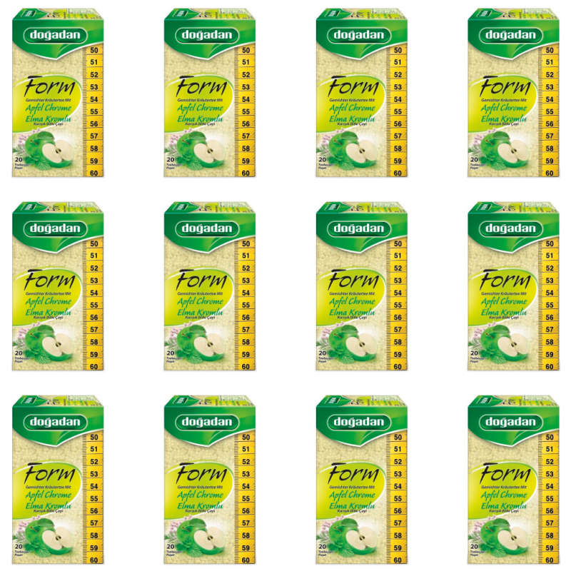The Dogadan Form Pomme Chrome 240 Sachets Infusion Minceur Naturelle | Vente En Gros, Digestion & Metabolisme The Dogadan Form Pomme Chrome 240 Sachets Infusion Minceur Naturelle | Vente En Gros, Digestion & Metabolisme
