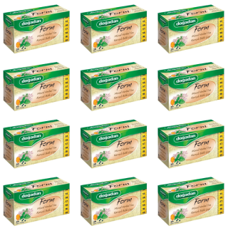 Infusion Bien-Être aux Plantes – Doğadan Form 12x20 | Tisane turque naturelle et équilibrante
