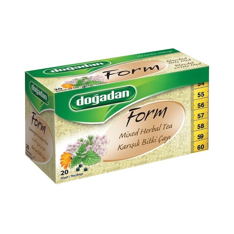 Dogadan Form - Infusion Bien-Etre Aux Plantes - 12 X 20 Sachets