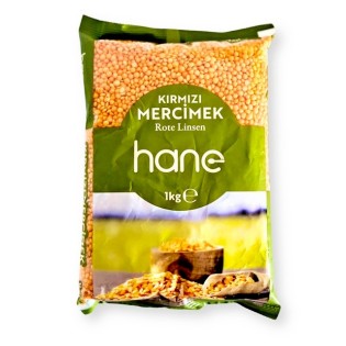 Hane Kirmizi Mercimek   Lentilles Corail Lot De 12 X 1Kg