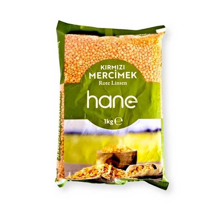 Hane Kirmizi Mercimek   Lentilles Corail Lot De 12 X 1Kg