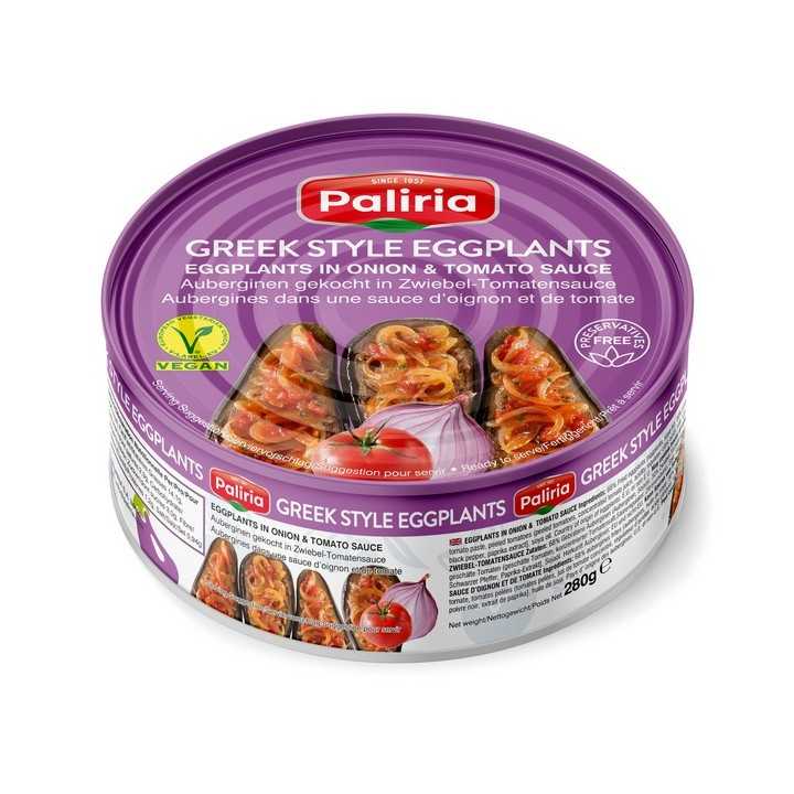 Paliria Aubergines Sauce Oignon Tomate 280Gx12