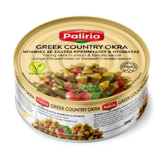 Paliria Okra Sauce Tomate Oignon 280Gx24