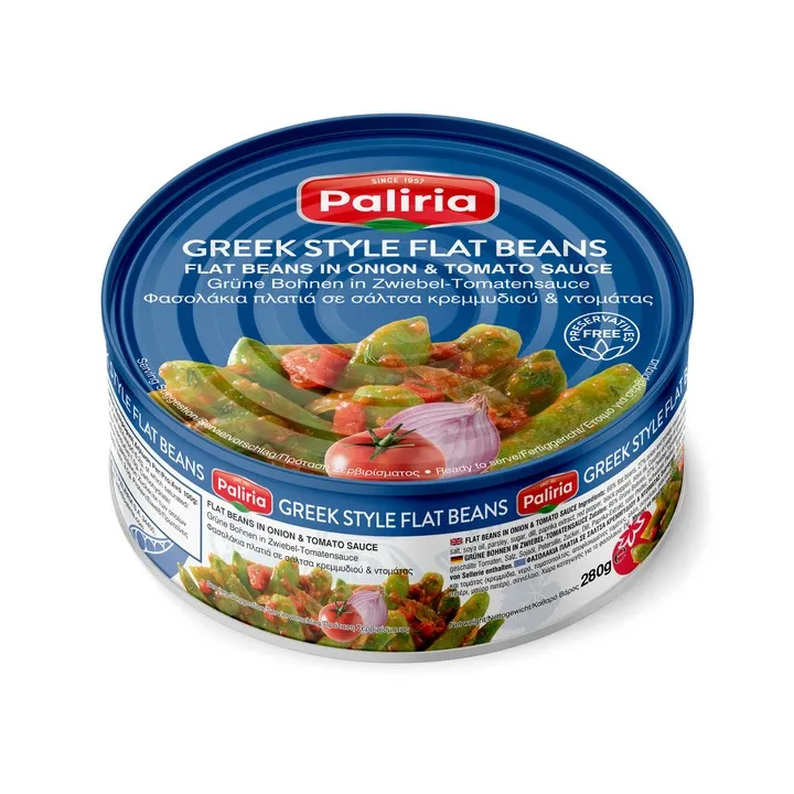 Paliria Haricot Plat Sauce Tomate Oignon 280Gx12