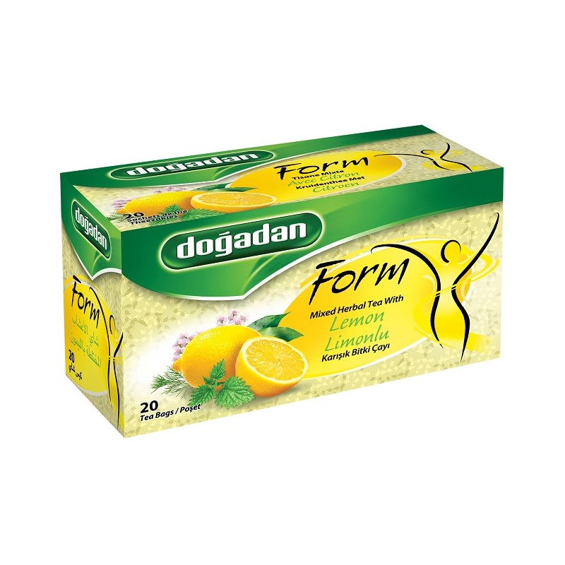 Dogadan Form Limonlu Karisik Bitki Cayi X12 Dogadan Form Limonlu Karisik Bitki Cayi X12