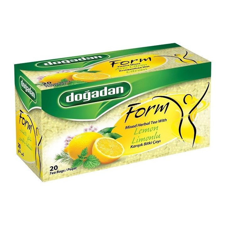 Dogadan Form Limonlu Karisik Bitki Cayi X12