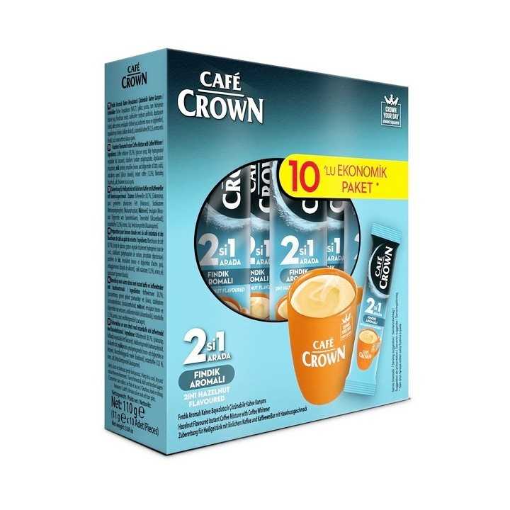 Cafe Crown 2 Si 1 Arada Findikli 10X11G Mpx24