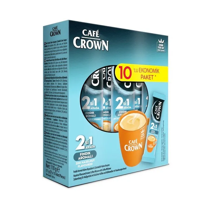Cafe Crown 2 Si 1 Arada Findikli 10X11G Mpx24