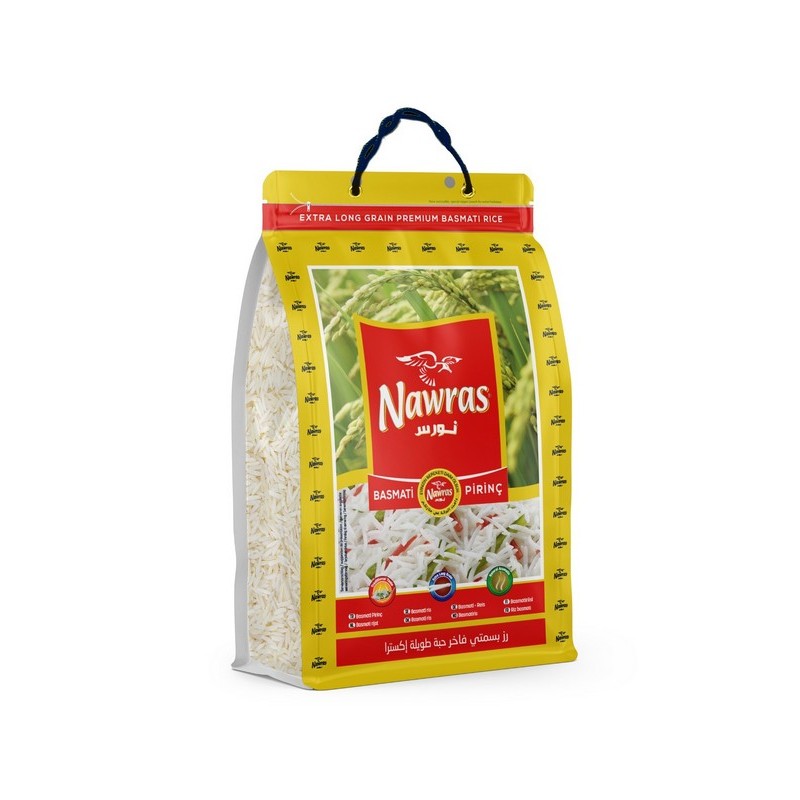 Nawras Basmati Pirinc Riz Lot De 5 X 4Kg Nawras Basmati Pirinc Riz Lot De 5 X 4Kg