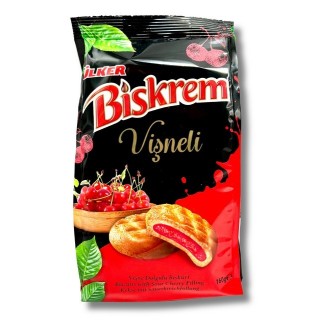 Biskrem Cerise Pochette160G 12X1 12