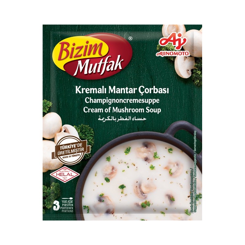 Bizim Soupe Creme Champignon 48G 12X6 72