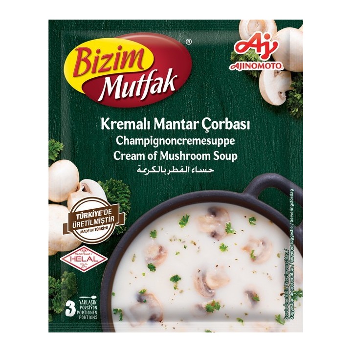 Bizim Soupe Creme Champignon 48G 12X6 72