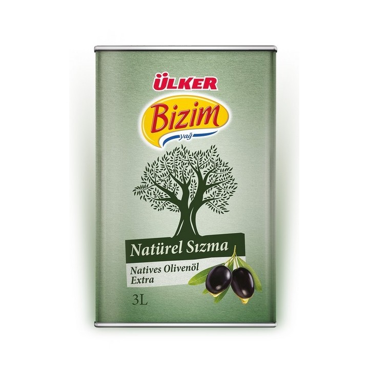 Bizim Huile D'Olive Extra Vierge 3L Lot De 4