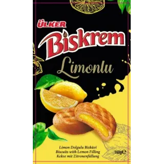 Biskrem Citron Pochette 160G 12X1 12