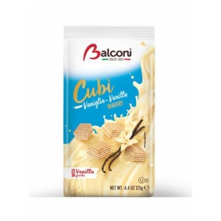 Balconi Wafers Cubi Vanille 18X125Gr