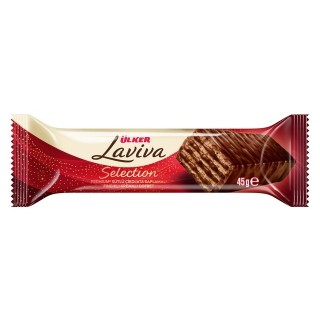 Laviva Selection Gaufrette Chocolat 45Gx18