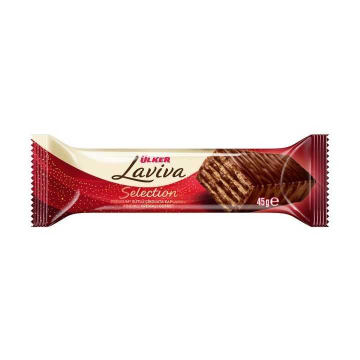 Laviva Selection Gaufrette Chocolat 45Gx18