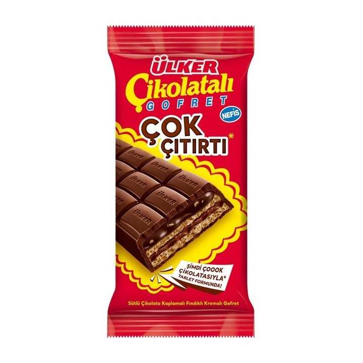 Cikolatali Gofret Tablet 100Gx36