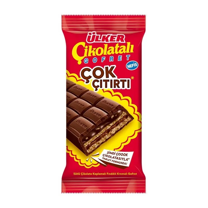 Cikolatali Gofret Tablet 100Gx36