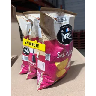 Chips Brets Saveur Vinaigre 2 125G+1 Offert