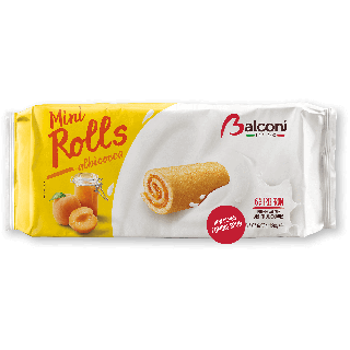 Balconi Minirolls Abricots 20X6(180G)