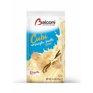 Balconi Wafers Cubi Vanille 18X125Gr