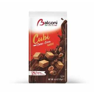 Balconi Wafers Cubi Cacao 18X125G