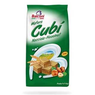 Balconi Wafers Cubi Noisette 10X250Gr