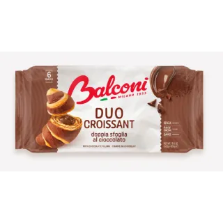 Balconi Croissant Duo Cacao (6X50G)X8