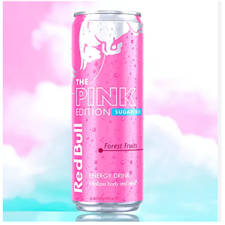 Red Bull Pink Sugar  Free X 24