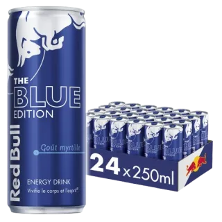 Red Bull Blue Myrtille Edition Fr 24X250Ml