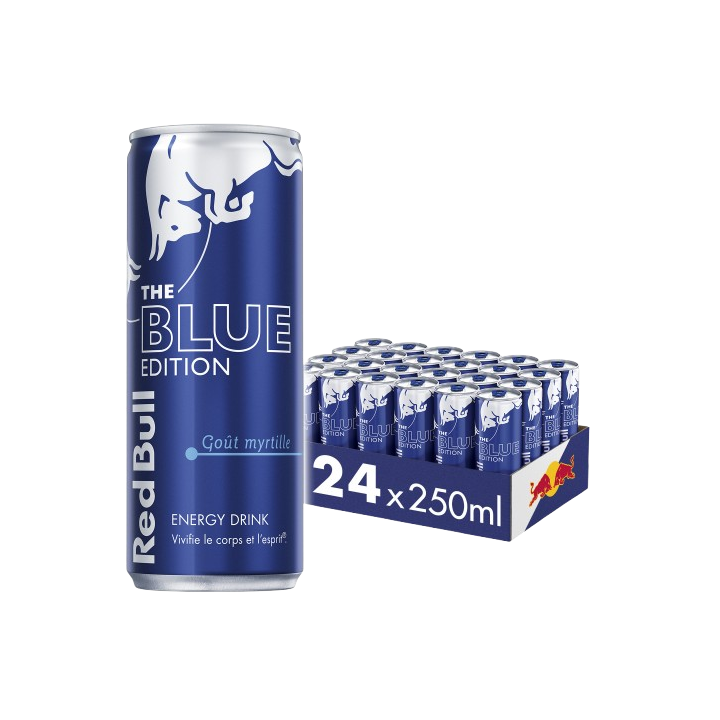 Red Bull  Blue Myrtille  Edition Fr 24X250Ml