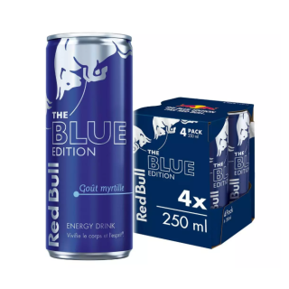 Red Bull Blue Myrtille Fr 24X250Ml 4Packs