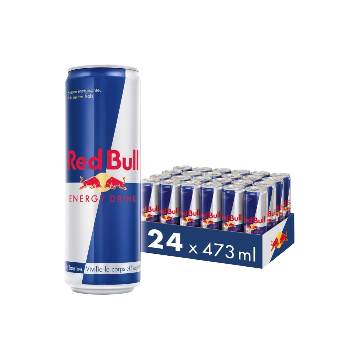 Boisson Energisante Red Bull Fr Can - 24X473Ml