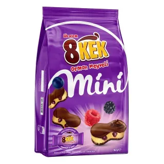 8Kek Mini Fruit Des Bois 162G 10X1